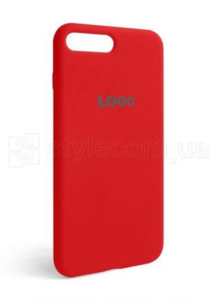 Чехол full silicone case для apple iphone 7 plus, 8 plus red (14)