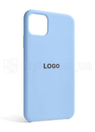 Чехол full silicone case для apple iphone 11 pro max light blue (05)