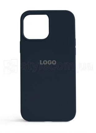 Чохол full silicone case для apple iphone 13 pro max deep navy (68)