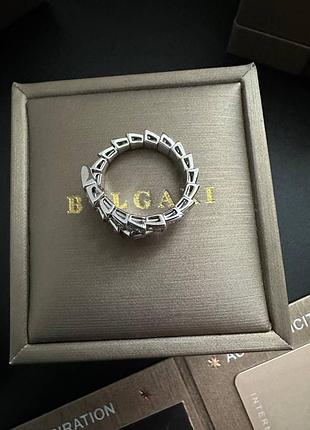 Кільце у стилі bvlgari люкс якость