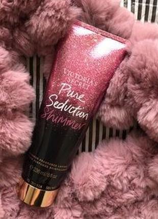 Лосьон victorias secret pure seduction shimmer с шиммером1 фото