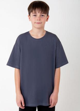 Підліткова футболка оверсайз, підліткова футболка oversize, бавовняна футболка для хлопця4 фото