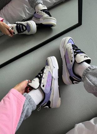 Нереально стильные женские кроссовки adidas adi2000 white violet сиреневые7 фото