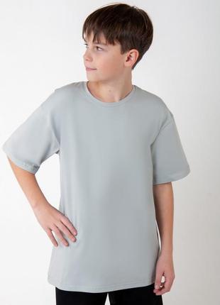 Подростковая футболка оверсайз, подростковая футболка оверсайз, стильная футболка oversize2 фото