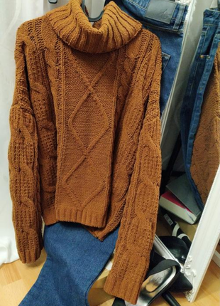Стильный вязаный свитер, плюшевый, primark2 фото