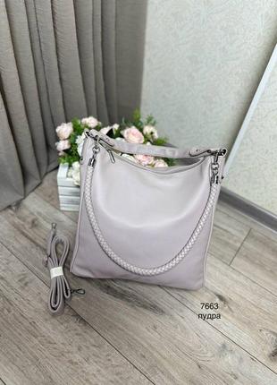 Сумка пудра,шоппер,мешок 2