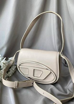 Сумки diesel new light beige 9
