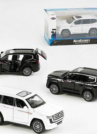 Машинка toyota land cruiser 300 tk - 18010 "авто експерт", 2 кольори, металопластик, 1:32, звук