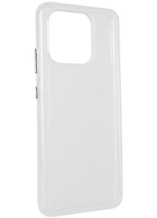 Чохол tpu+pc clear 2.0 mm metal buttons для xiaomi redmi 12c