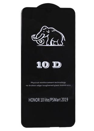 Захисне скло 10d — huawei p smart 2019 ; honor 10 lite black