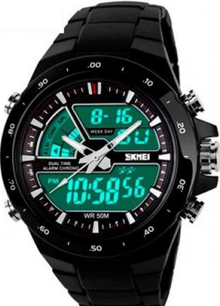 Часы skmei shark black 1016