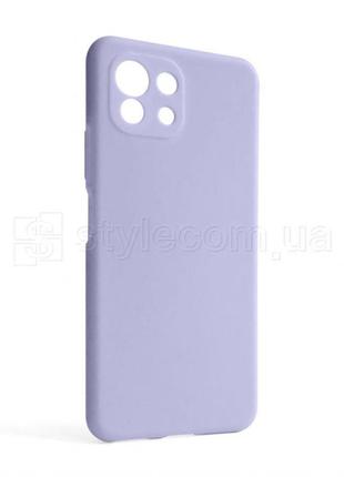 Чехол full silicone case для xiaomi mi 11 lite 4g elegant purple (26) (без логотипа)