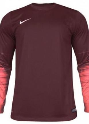 Воротарська кофта nike club gen ls gk 678164-634 футболка класичного крою з довгими рукавами для голкіпера. на круглому вирізі та1 фото