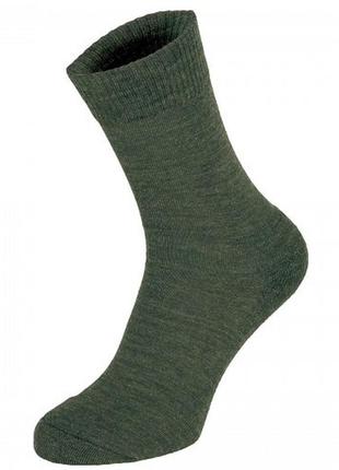 Термошкарпетки mfh socken, "merino", oliv 13223b