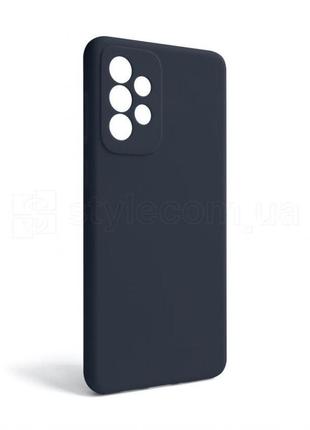 Чохол full silicone case для samsung galaxy a73 5g/a736 (2022) dark blue (08) (без логотипа)