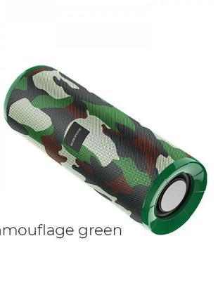 Портативна колонка — borofone br1 beyond — camouflage green
