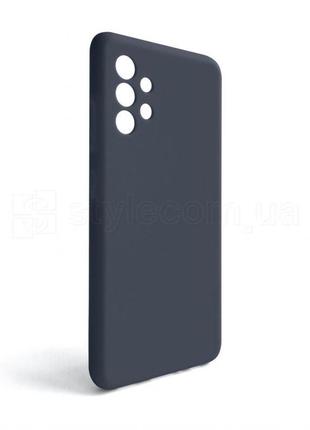 Чохол full silicone case для samsung galaxy a32 4g/a325 (2021) dark blue (08) (без логотипа)