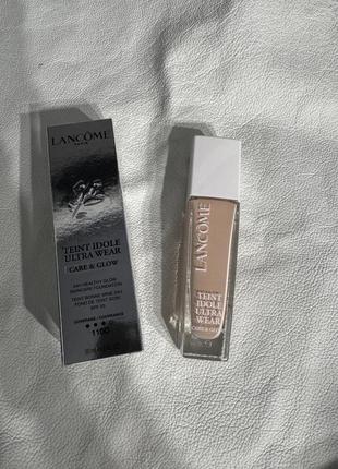 Lancome teint idole ultra wear care&glow 110c1 фото