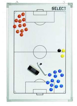 Тактическая доска select tactics board alu - football