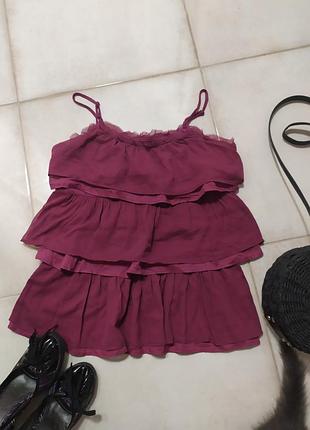 Топ с воланами cache cache