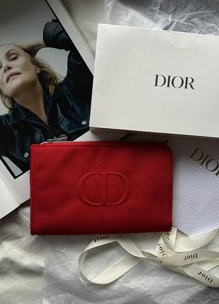 Косметичка dior (червона)