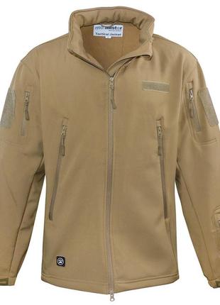 Тактична куртка mac alister softshell jacket coyote ci-1770