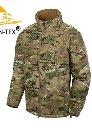 Куртка тактическая helikon-tex level 7 lightweight winter jacket - climashield apex 100g - camogrom