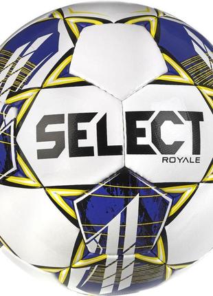 Мяч футбольный select royale fifa basic v23+ насос і сітка для м'ячів у подарунок
