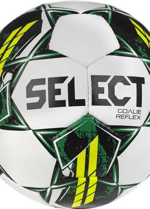 Мяч футбольный select goalie reflex extra v23 (265526) + насос і сітка для м'ячів у подарунок