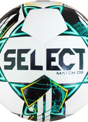 Мяч футбольный select match db v23 (057536)  + насос і сітка для м'ячів у подарунок