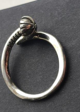 Кольцо в виде плёнка chrome hearts