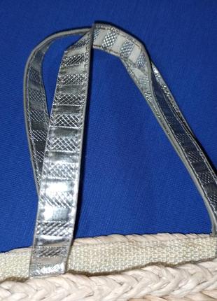 Детская соломенная плетенная сумка сумочка для девочки3 фото