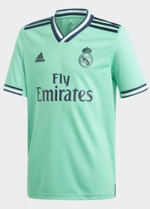 Футболка футбольна adidas real madrid third jersey dx89171 фото