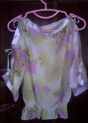 Блузка нарядная шифон