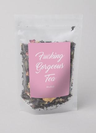 Чай "fu*king gorgeous tea", англійська