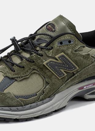 Мужские кроссовки new balance 2002r haki 41-42-449 фото