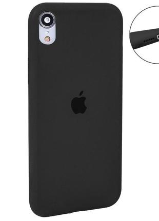 Original silicone case full size — iphone xr — charcoal gray (15)