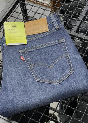 Оригинальные мужские джинсы levis 511 slim1 фото