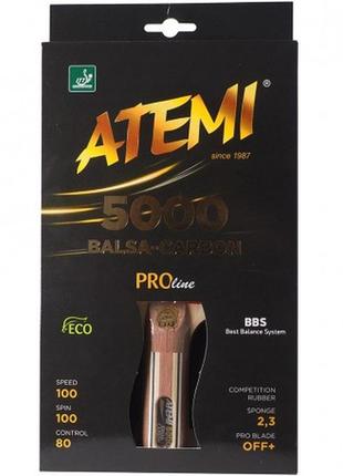 Ракетка для настольного тенниса atemi pro 5000