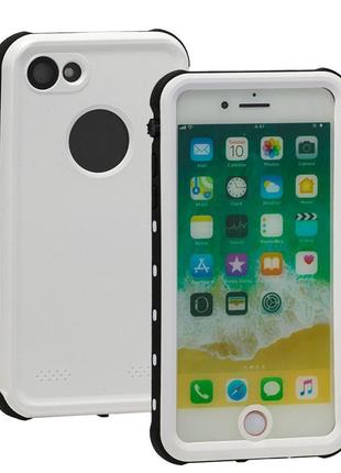 Waterproof tpu case — iphone 7 ; 8 — white