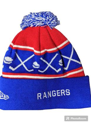 В'язані зимові шапки new york rangers2 фото