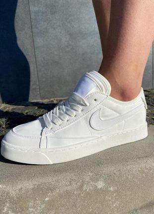 Кроссовки nike white / найк белые