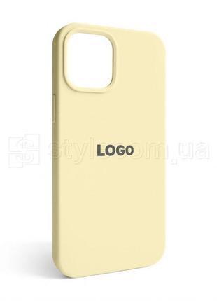 Чехол full silicone case для apple iphone 12 pro max antique white (10)