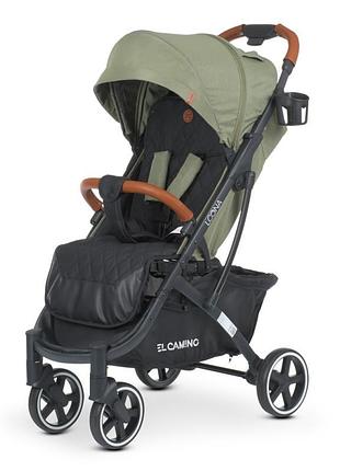 Коляска прогулянкова el camino loona me-1090-1-olive-green оливкова