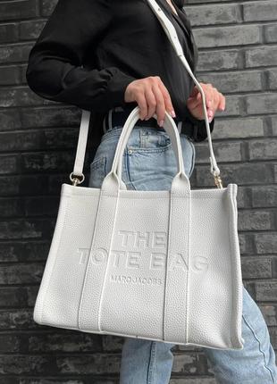 Женская сумка через плечо стильная сумка marc jacobs tote bag, повседневная6 фото