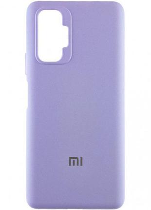 Original silicone case — xiaomi redmi note 10 ; 10s — lilac