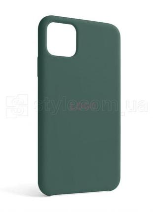 Чохол full silicone case для apple iphone 11 pro max pine green (55)