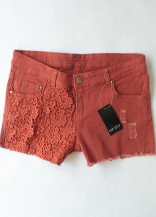 Шорти стрейчеві red brick esmara denim