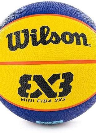 М'яч баскетбольний wilson fiba 3x3 mini wtb1733