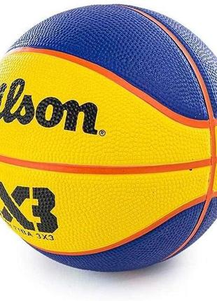 Мяч баскетбольный wilson fiba ​​3x3 mini wtb17332 фото